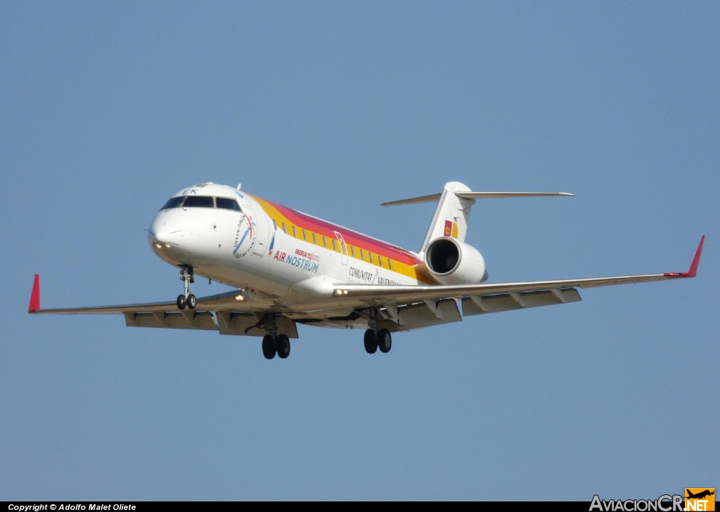 EC-HEK - Bombardier CRJ-200ER - Iberia Regional (Air Nostrum)