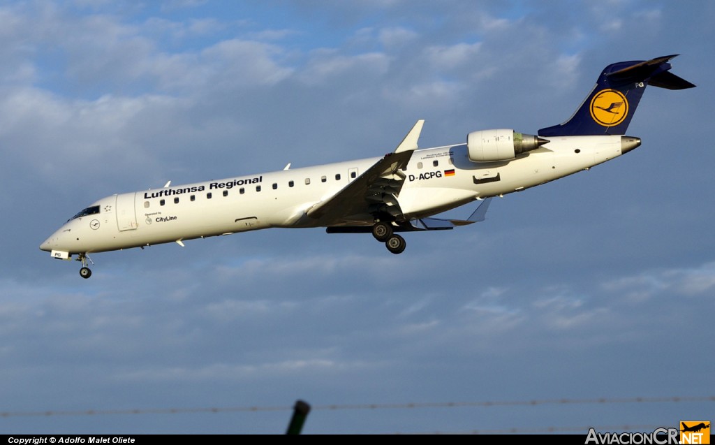 D-ACPG - Canadair CL-600-2C10 Regional Jet CRJ-701ER - Lufthansa Cityline