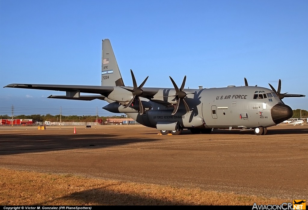 75304 - lockheed WC-130J - USAF - United States Air Force - Fuerza Aerea de EE.UU