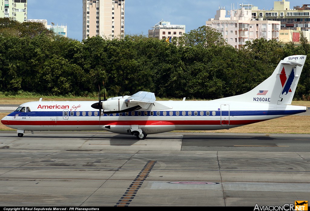 N260AE - Aerospatiale ATR-72 - American Eagle
