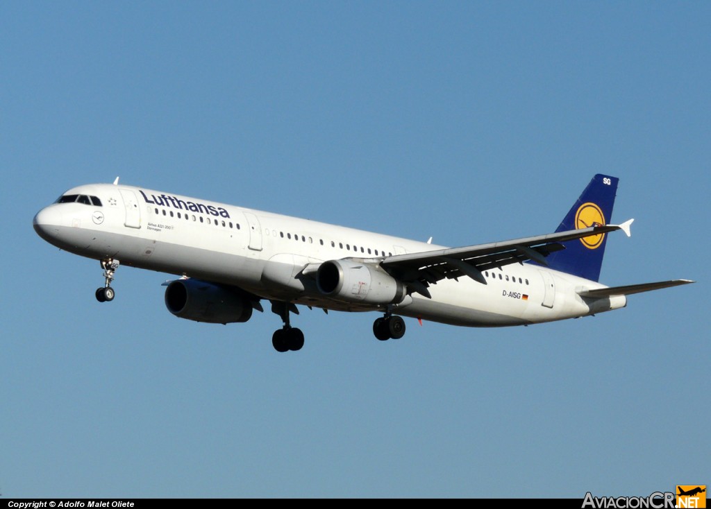 D-AISG - Airbus A321-231 - Lufthansa