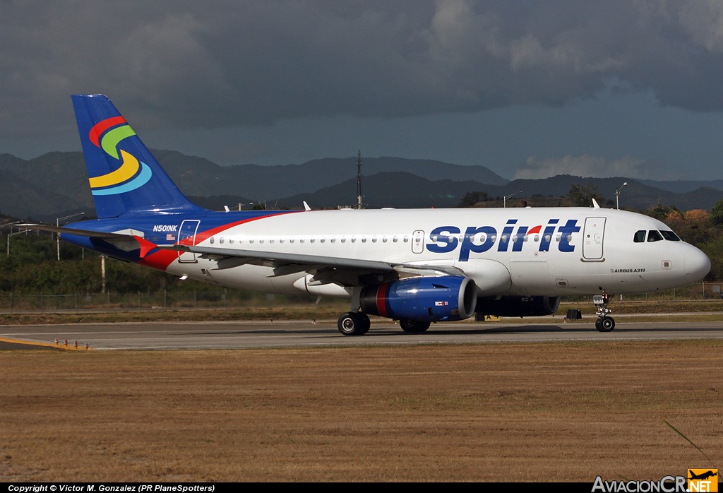 N501NK - Airbus A319-132 - Spirit Airlines