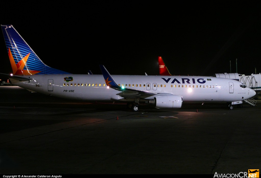 PR-VBE - Boeing 737-8AS - Varig