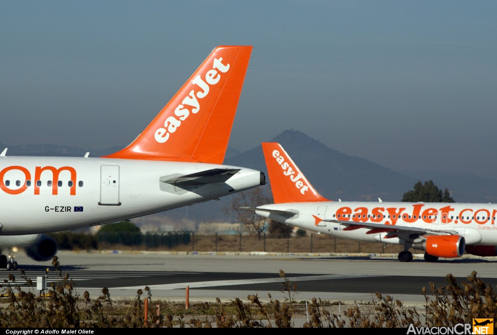 G-EZIR - Airbus A319-111 - EasyJet Airlines