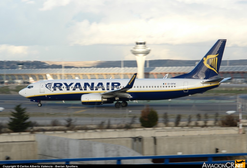 EI-DPW - Boeing 737-8AS - Ryanair