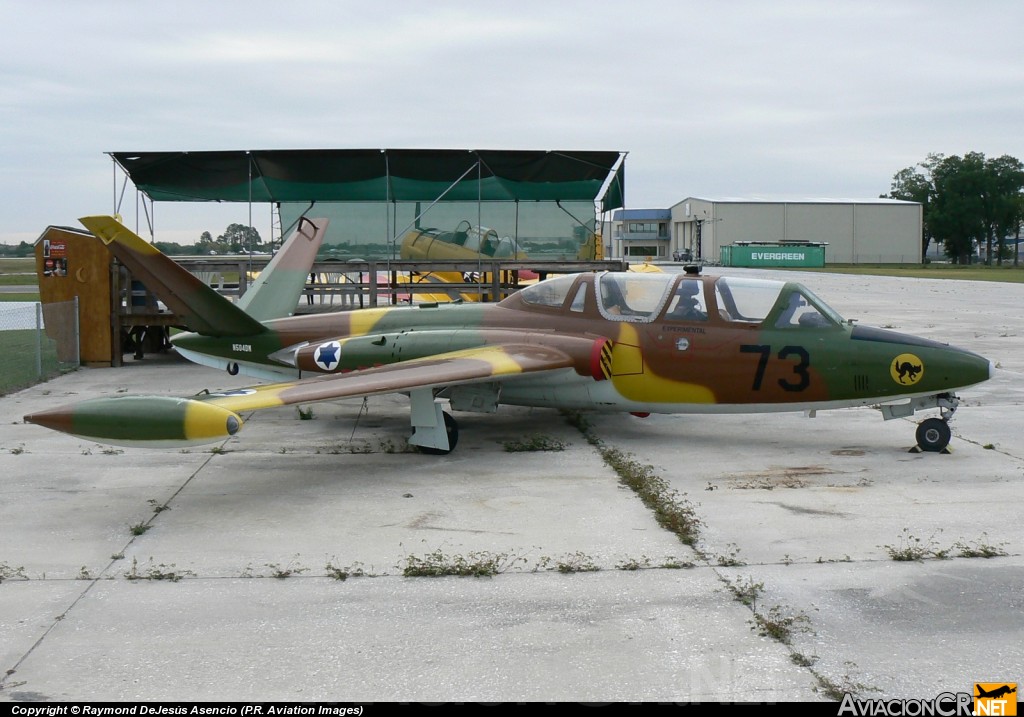 N504DM - Fouga CM 170R Magister - Warbird Adventures