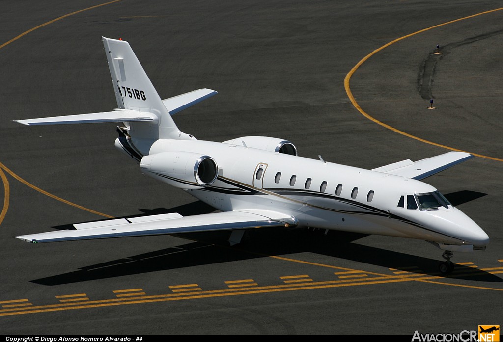 N751BG - Cessna Citation 680 Sovereign - Privado