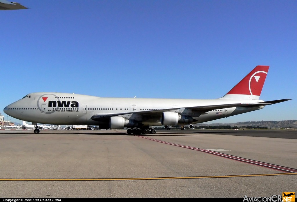 N624US - Boeing 747-251B - Northwest Airlines
