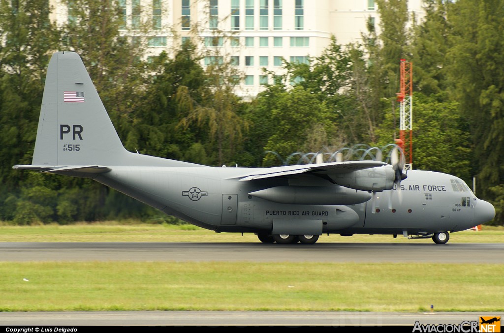 64-0515 - Lockheed C-130E Hercules - USAF - United States Air Force - Fuerza Aerea de EE.UU