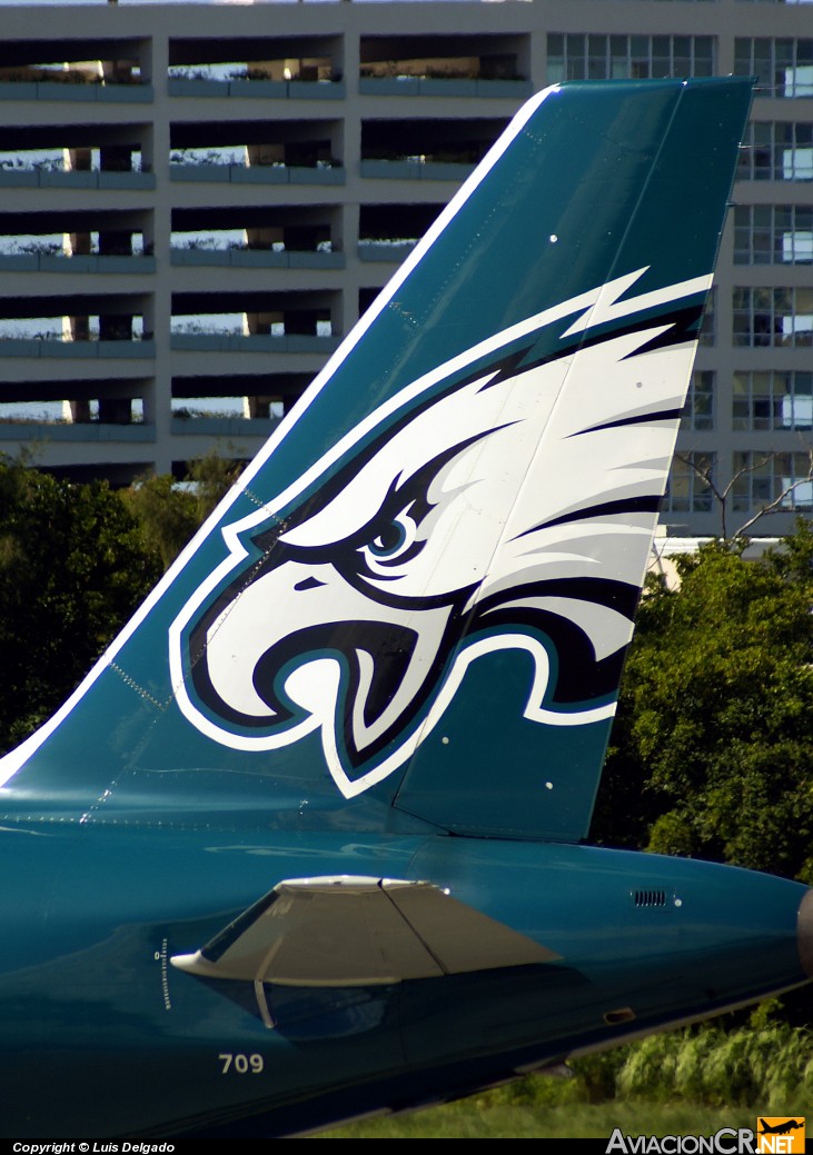 N709UW - Airbus A319-112 - US Airways