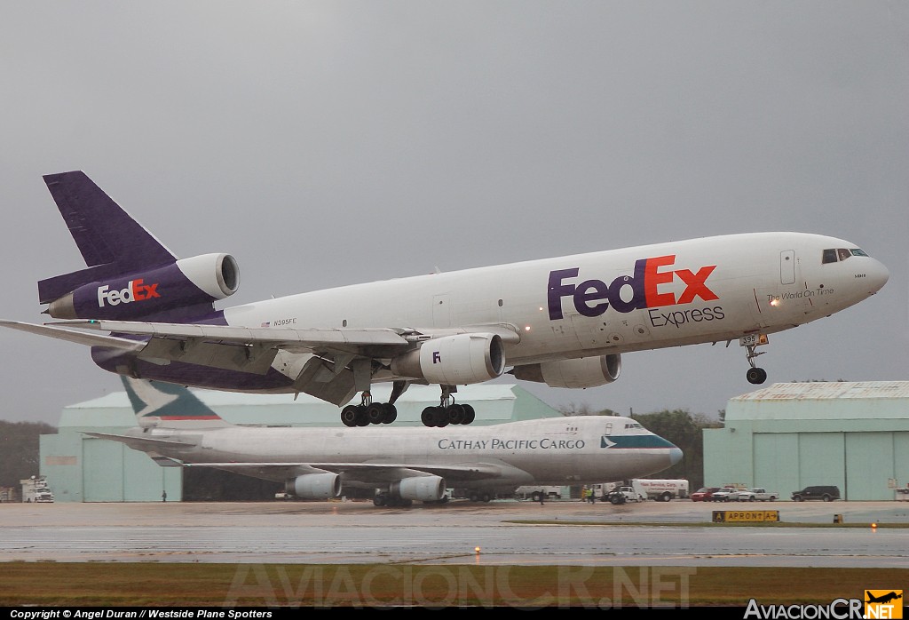 N395FE - Mcdonnell Douglas MD-10-10F - FedEx