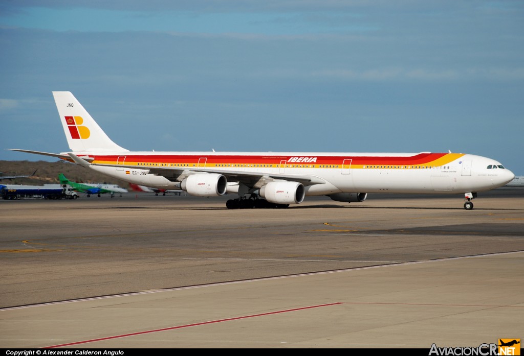 EC-JNQ - Airbus A340-642 - Iberia