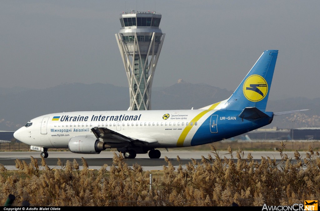 UR-GAN - Boeing 737-341 - Ukraine International