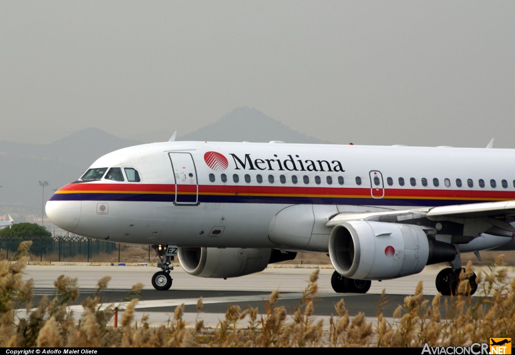 EI-DEZ - Airbus A319-112 - Meridiana