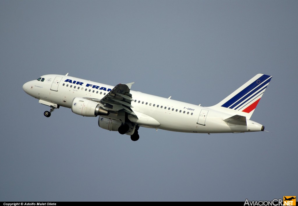 F-GRHY - Airbus A319-111 - Air France