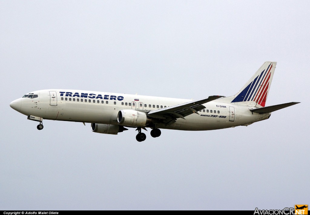 EI-DNM - Boeing 737-4S3 - Transaero Airlines