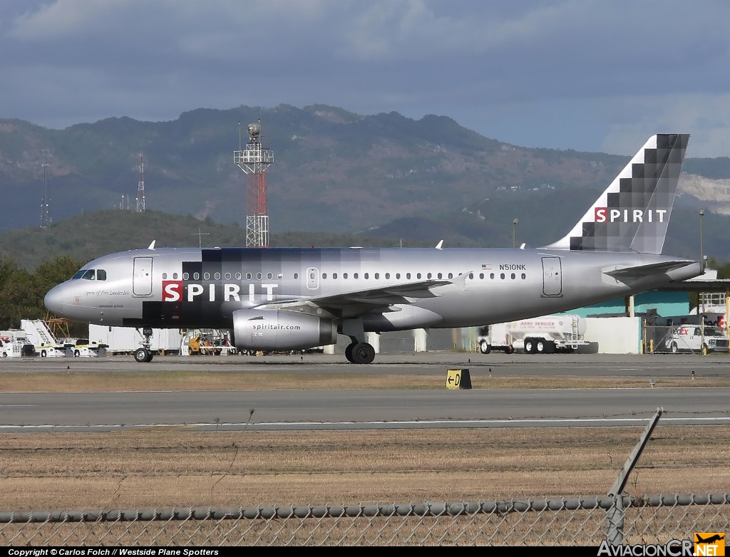 N510NK - Airbus A319-132 - Spirit Airlines