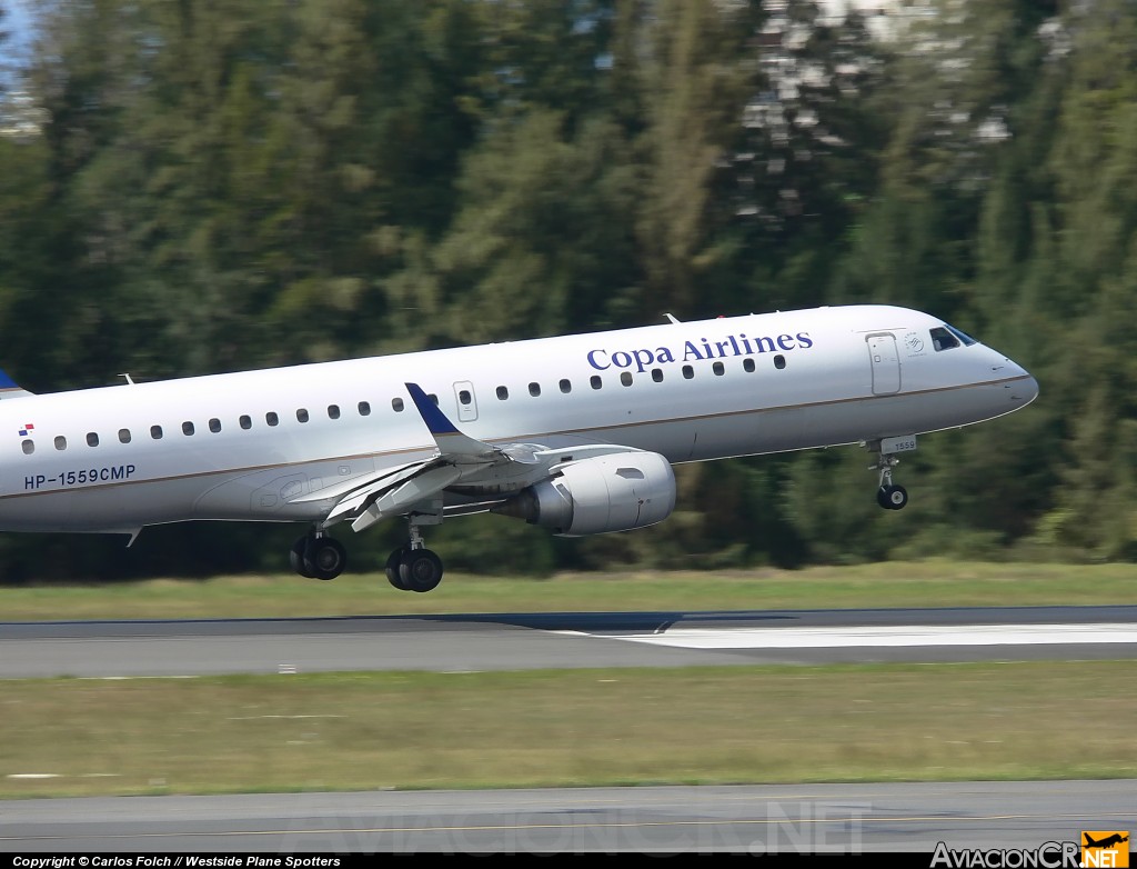 HP-1559CMP - Embraer 190-100IGW - Copa Airlines