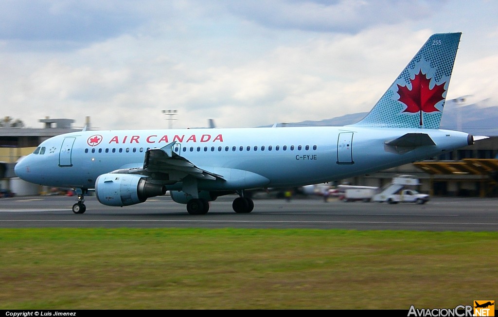 C-FYJE - Airbus A319-114 - Air Canada