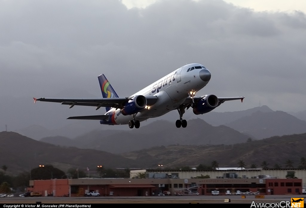 N506NK - Airbus A319-132 - Spirit Airlines