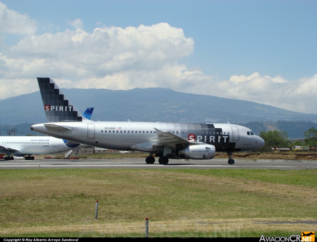 N508NK - Airbus A319-132 - Spirit Airlines