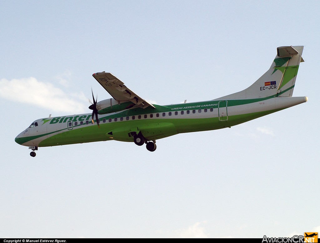 EC-JCR - ATR 72-212A - Binter Canarias