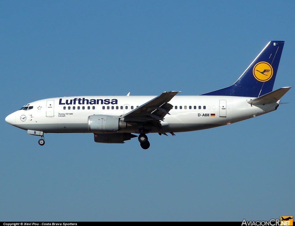 D-ABII - Boeing 737-530 - Lufthansa