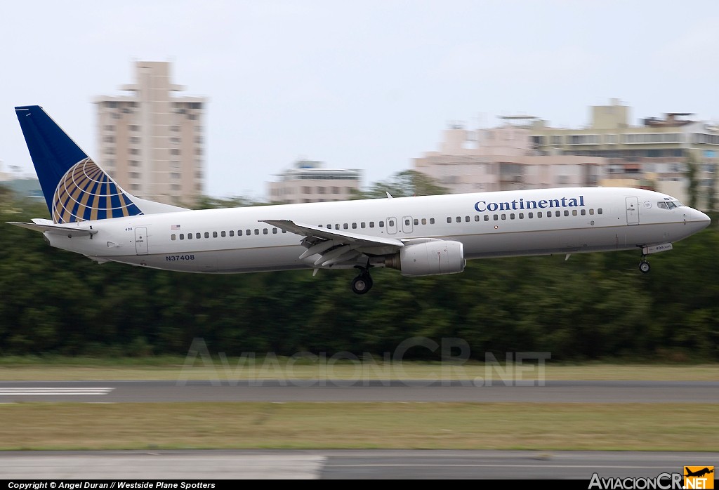 N37408 - Boeing 737-924 - Continental Airlines