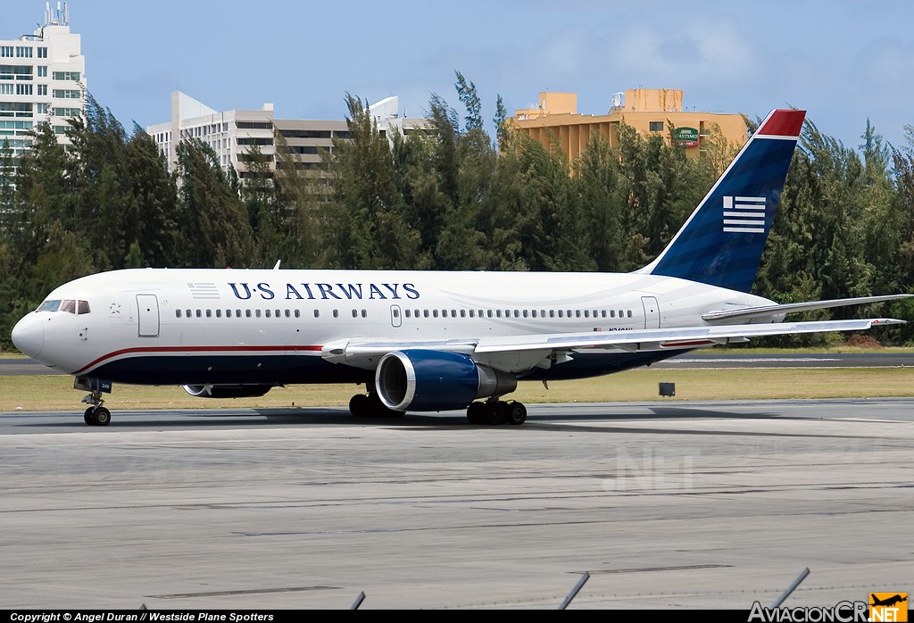 N249AU - Boeing 767-201/ER - US Airways