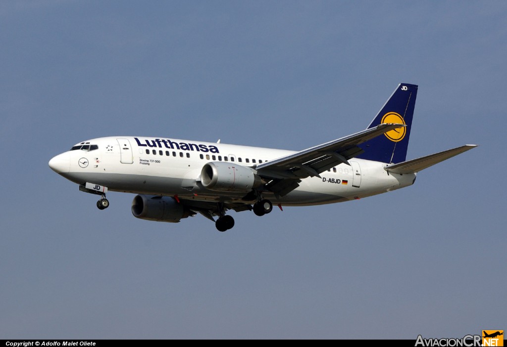 D-ABJD - Boeing 737-530 - Lufthansa
