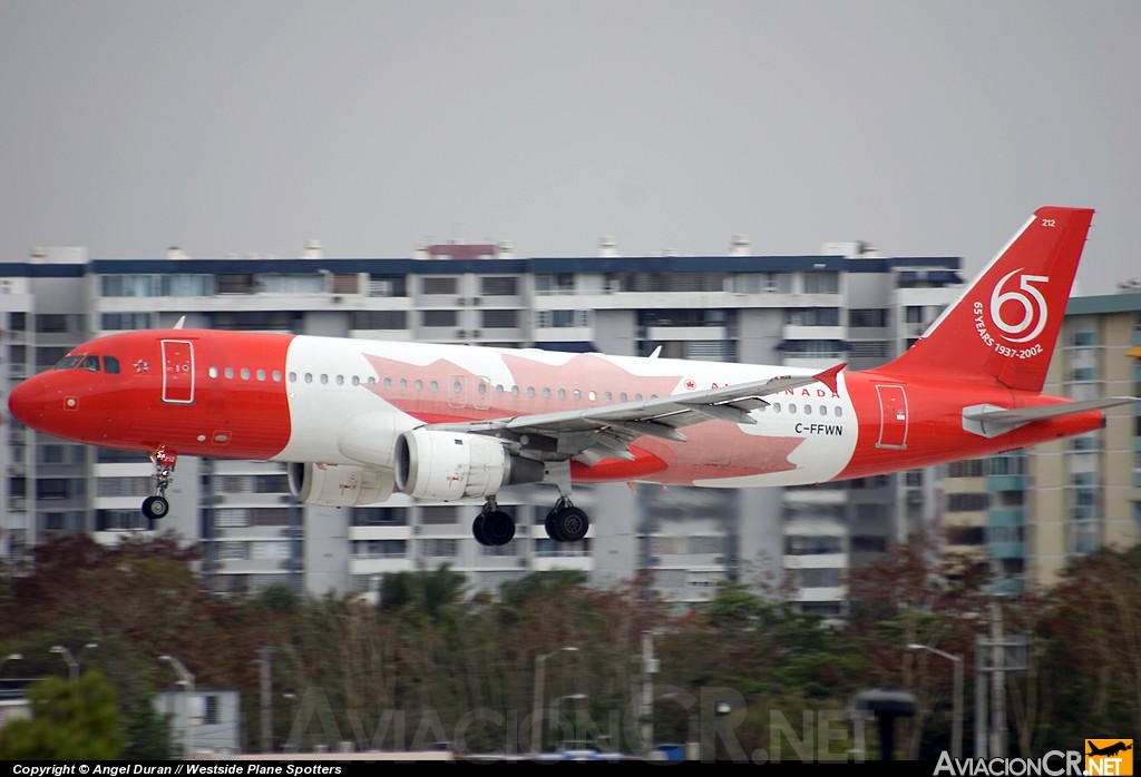 C-FFWN - Airbus A320-211 - Air Canada