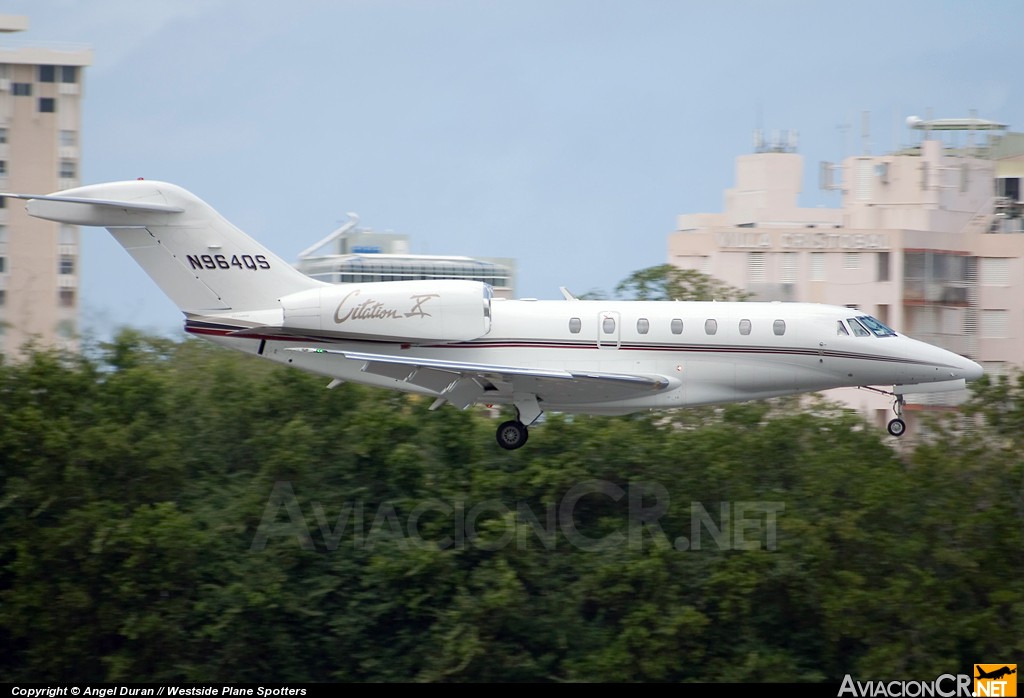 N964QS - Cessna 750 Citation X - Privado