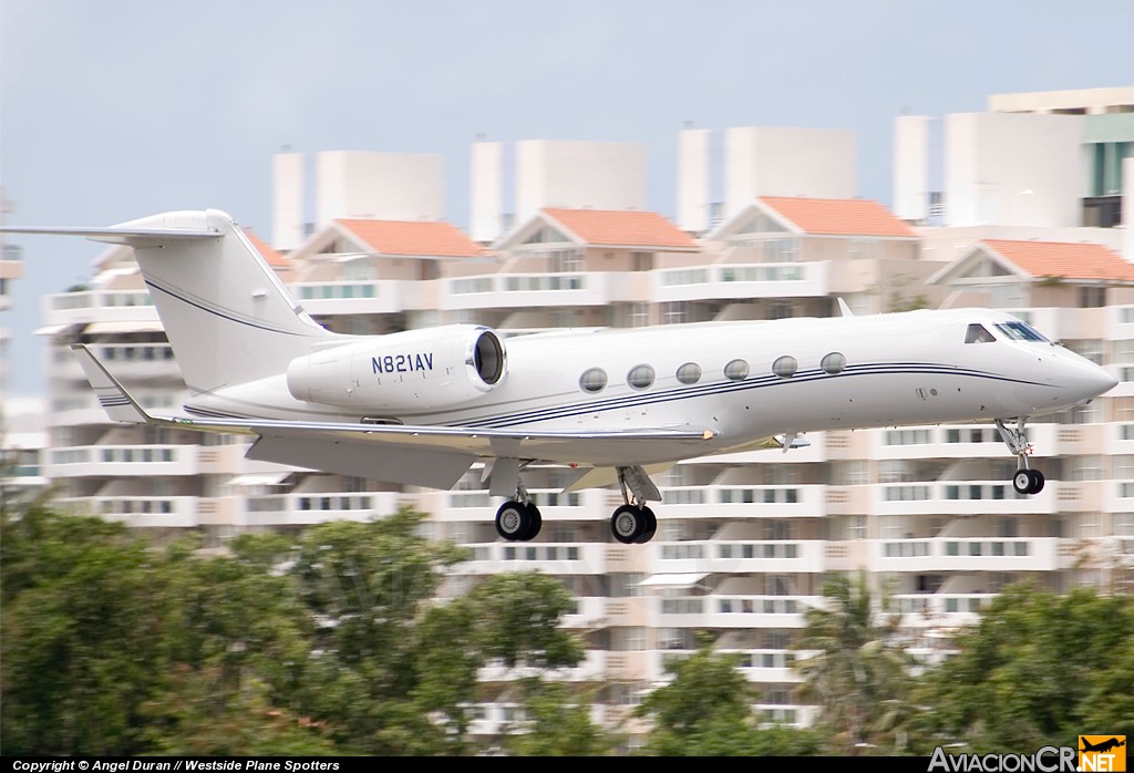 N821AV - Gulfstream G450 - Privado