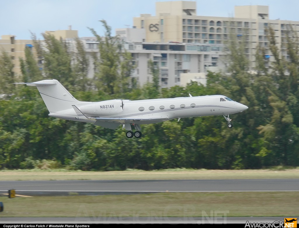 N821AV - Gulfstream G450 - Privado