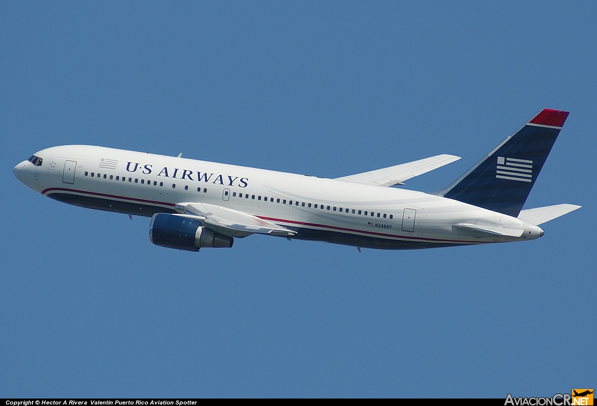 N248AY - Boeing 767-201/ER - US Airways