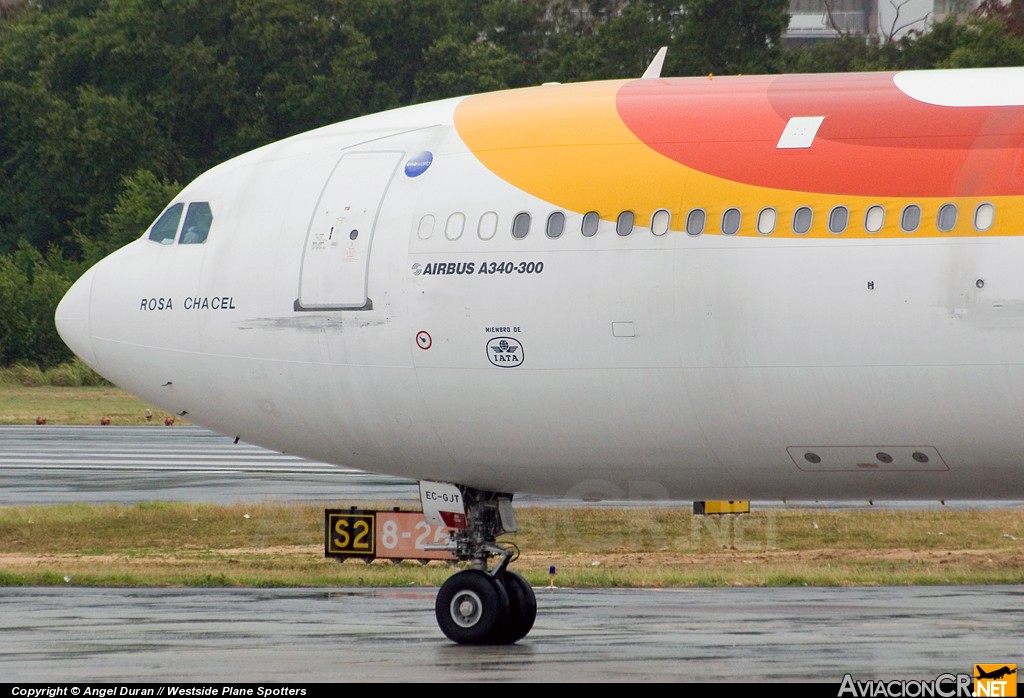 EC-GJT - Airbus A340-313X - Iberia