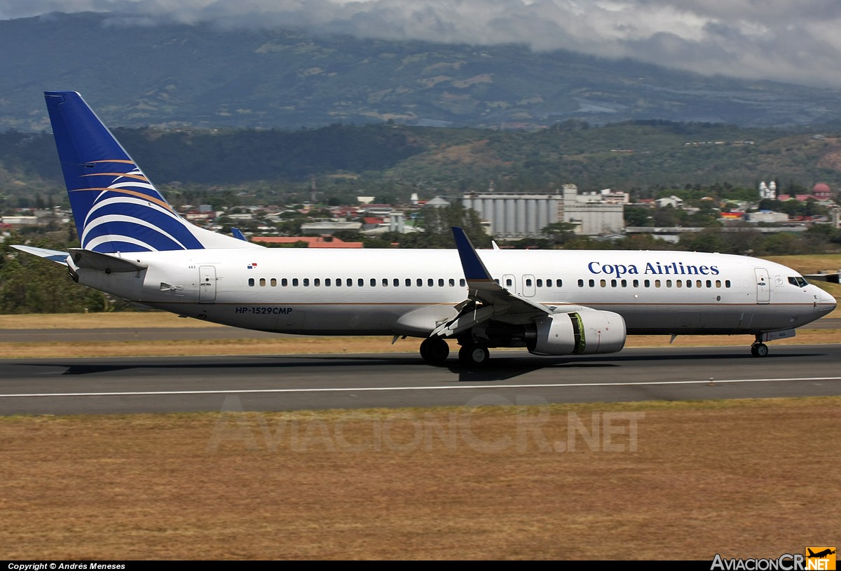 HP-1529CMP - Boeing 737-8V3 - Copa Airlines