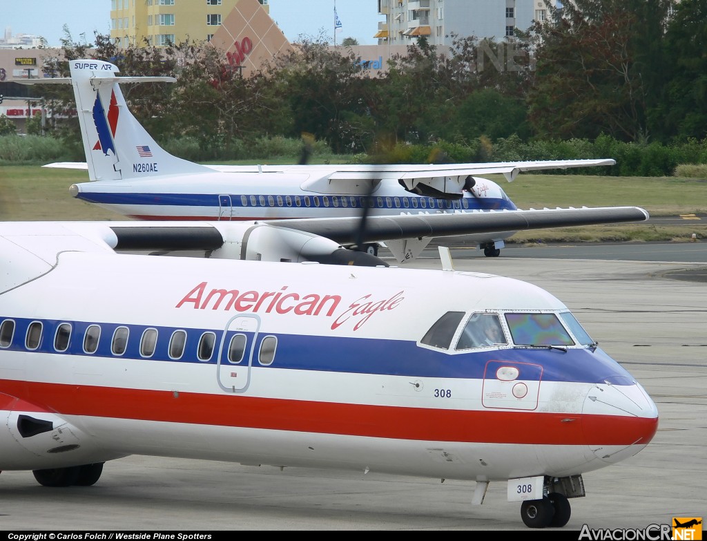 N308AE - ATR 72-212 - American Eagle