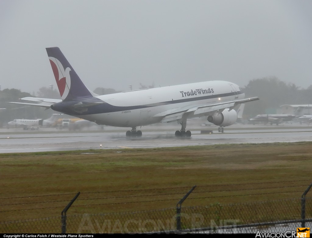 N504TA - Airbus A300B4-103(F) - Tradewinds Airlines