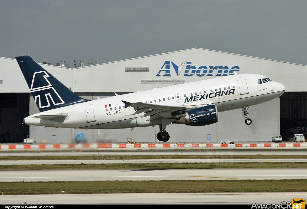 XAUBQ - Airbus A318-111 - Mexicana