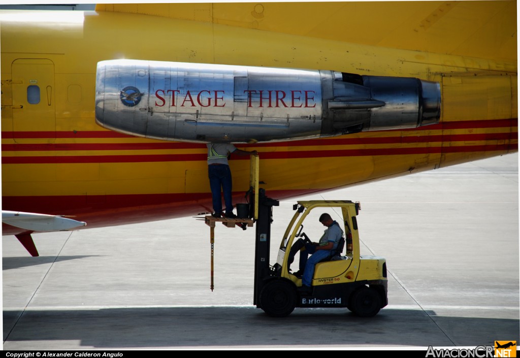 YV154T - Boeing 727-264/Adv(F) - DHL - Cargo