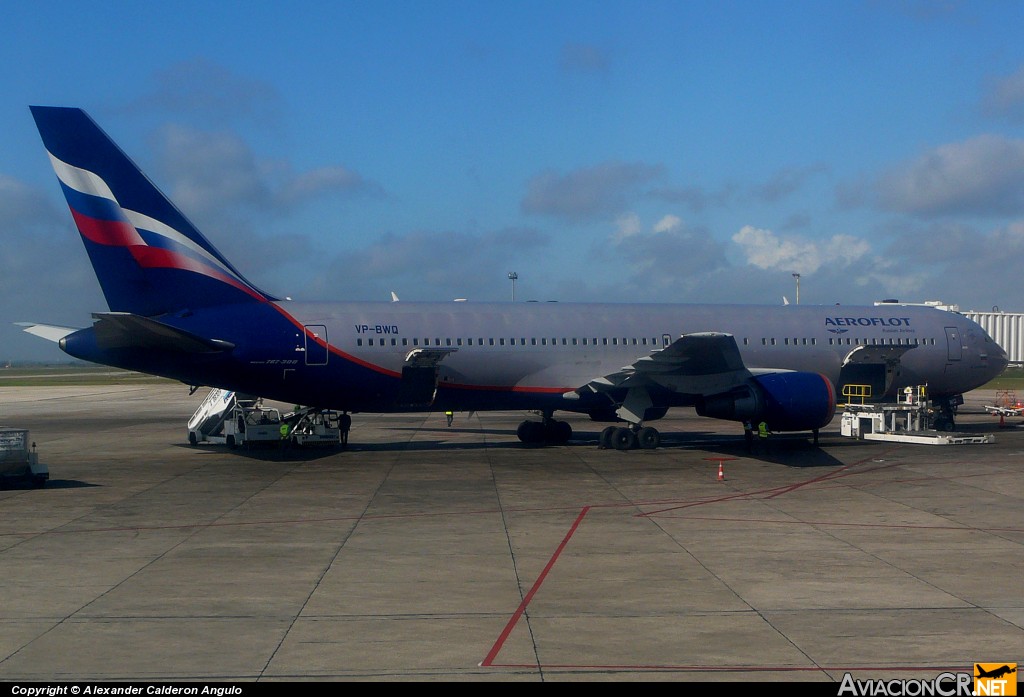 VP-BWQ - Boeing 767-341/ER - Aeroflot