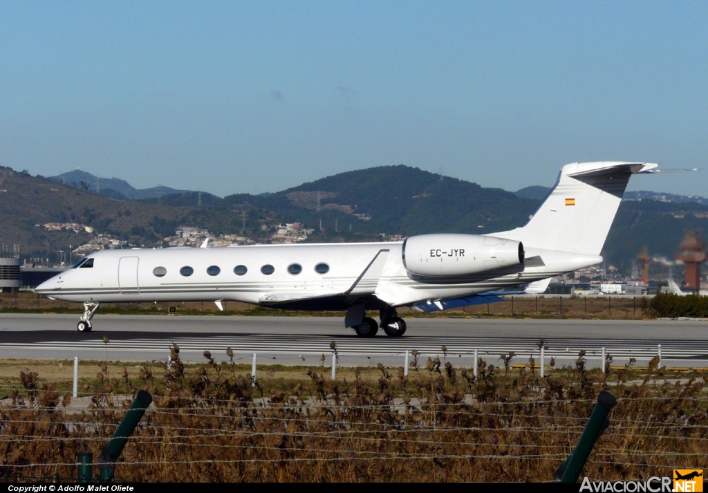 EC-JYR - Gulfstream Aerospace G-V-SP Gulfstream G550 - Privado