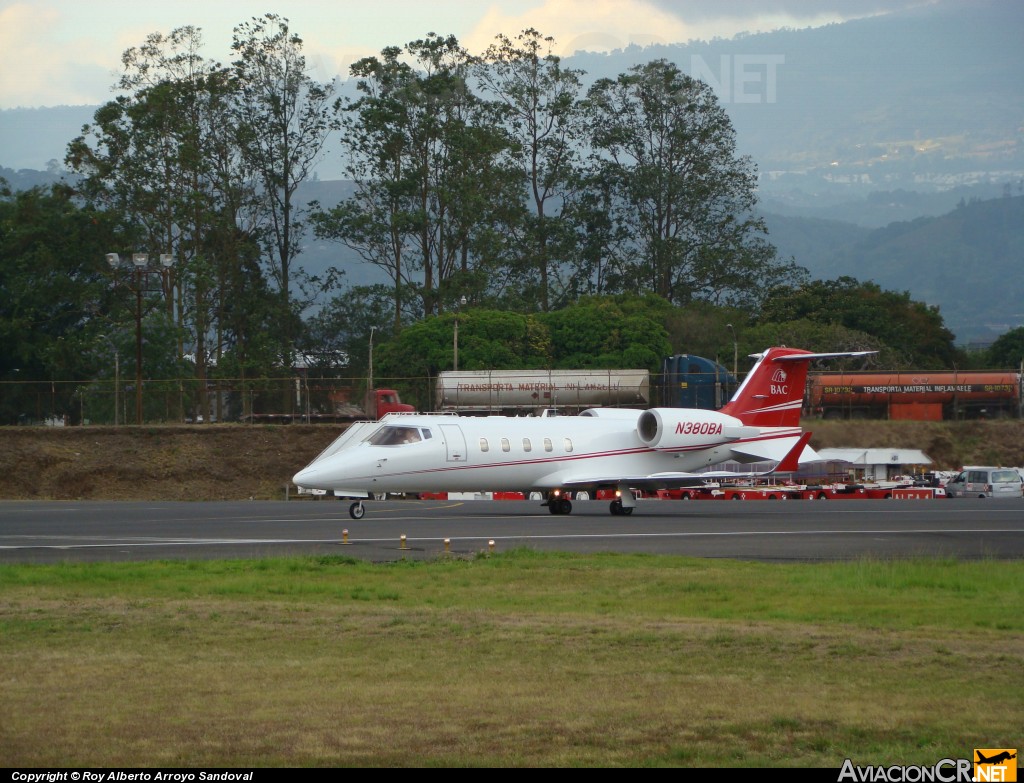N380BA - Learjet 60 - Credomatic Air Services