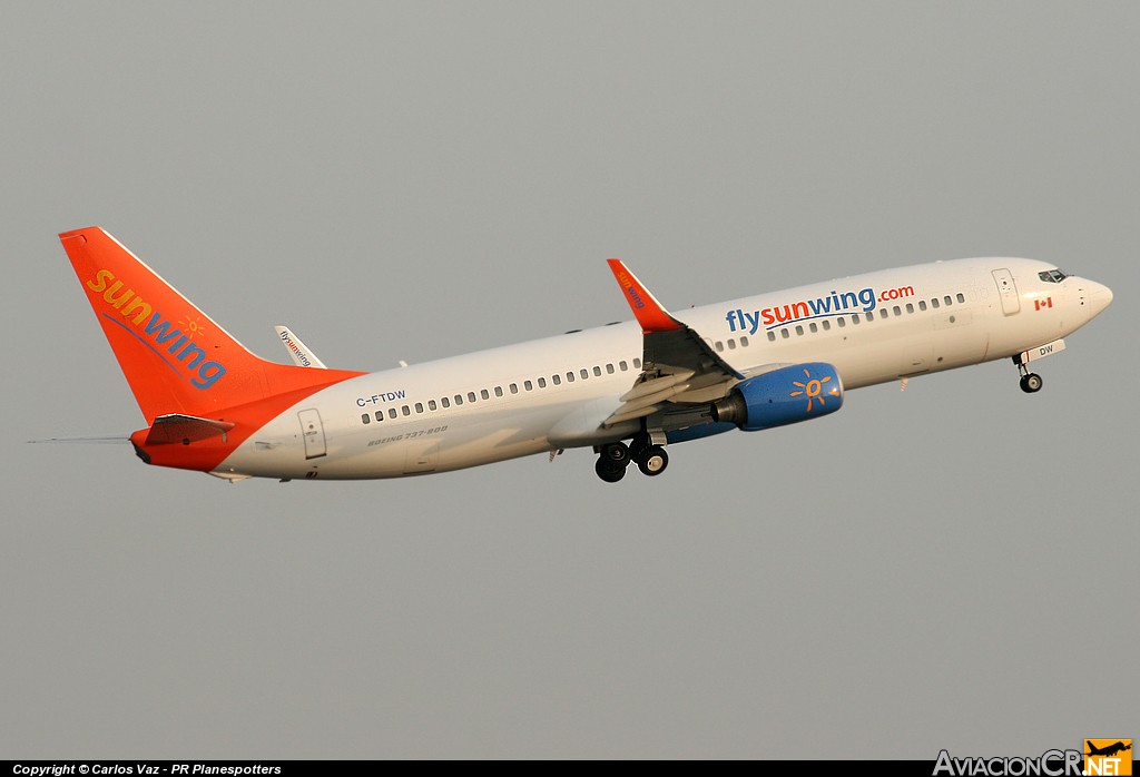 C-FTDW - Boeing 737-808 - Sunwing Airlines