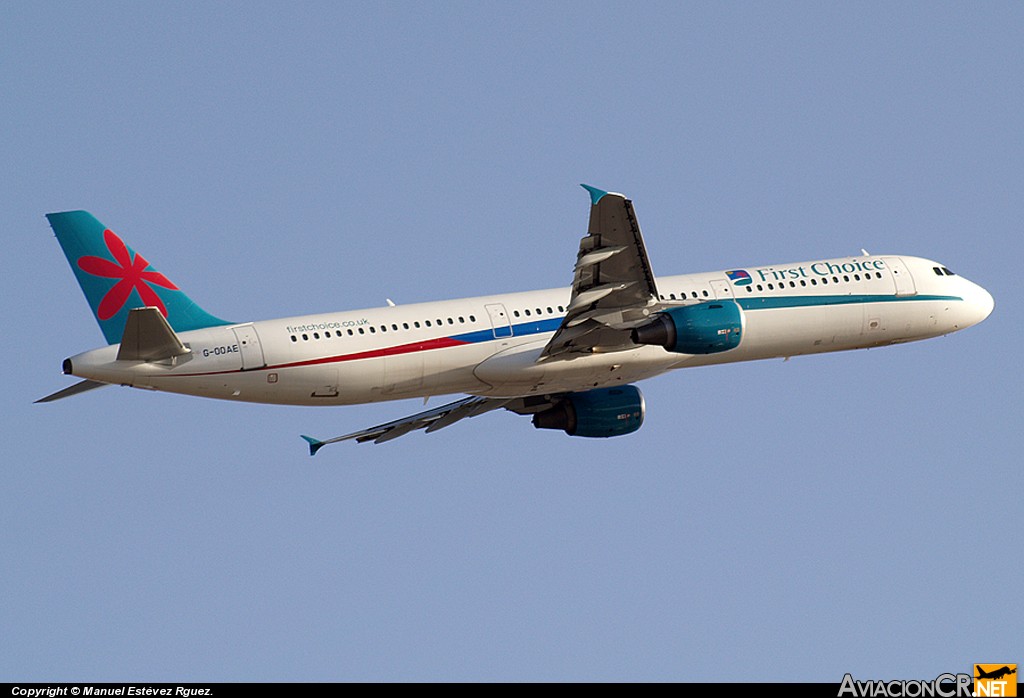 G-OOAE - Airbus A321-211 - First Choice Airways