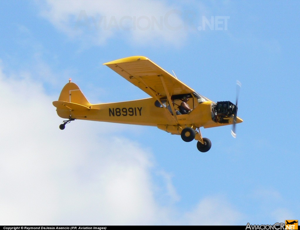 N8991Y - Piper PA-18-150 Super Cub - Aerial Sign of Puerto Rico