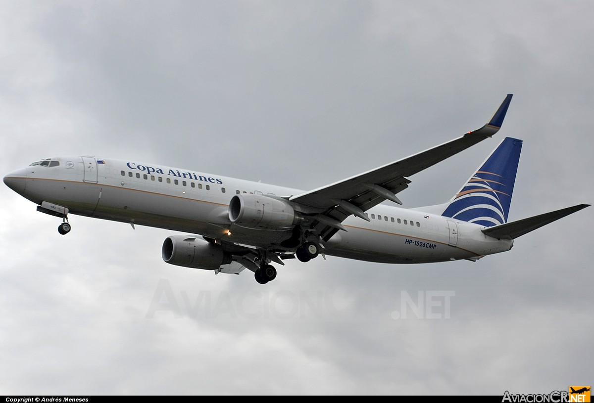 HP-1526CMP - Boeing 737-8V3 - Copa Airlines