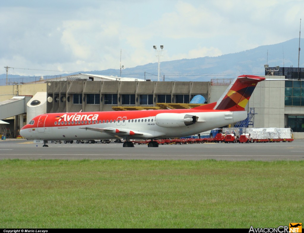 HK-4430 - Fokker 100 - Avianca Colombia