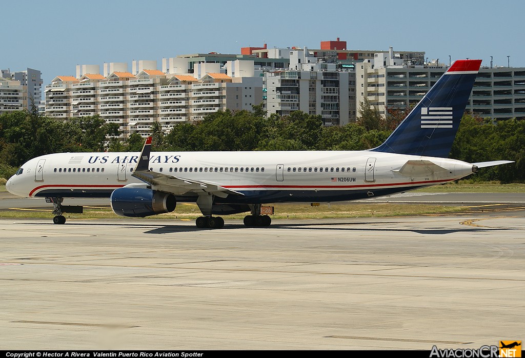 N206UW - Boeing 757-225 - US Airways